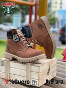 BOTA BRAHMA CUERO + CAJA